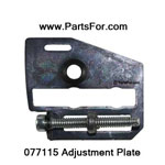122507-01 adjustment plate assembly