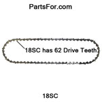 18SC saw chain