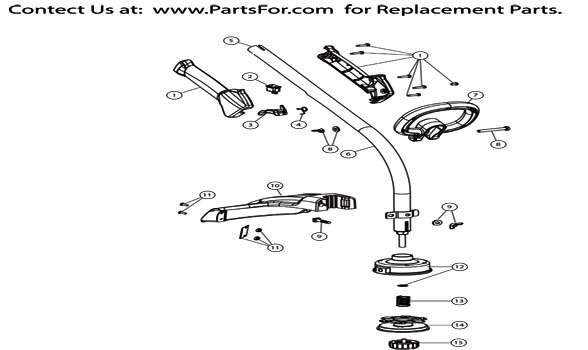 Remington Weed Trimmer Rm2510 Parts